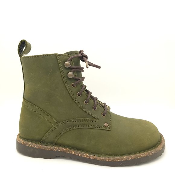 Birkenstock Shoes - NEW Birkenstock Bryson Boots Womens 38 7/7.5 Narrow Green Nubuck Retail $220
